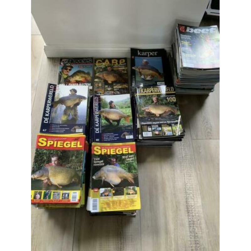 Te koop heel veel karpertijdschriften