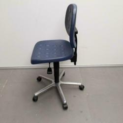 Labkoo bureaustoel blauw werkstoel