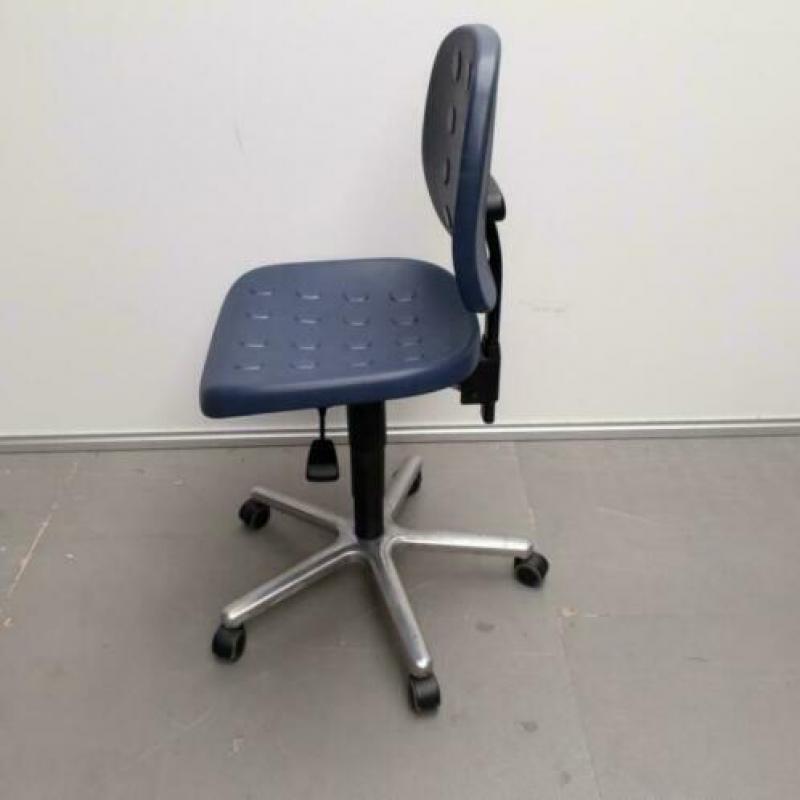 Labkoo bureaustoel blauw werkstoel