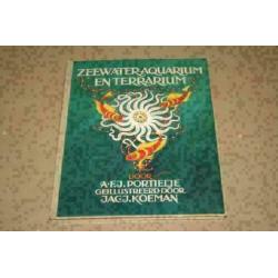 Verkade plaatjesalbum - Zeewateraquarium & Terrarium - 1930!