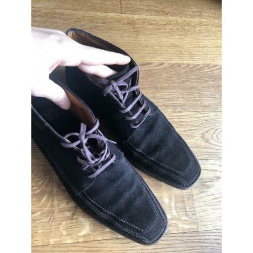 Van lier nette schoenen suede bruin 42