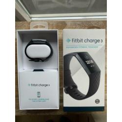FitBit Charge 3, nieuw. Met extra bandje en oplader