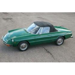 Alfa Romeo 1.3 Spider gerestaureerd (bj 1974)