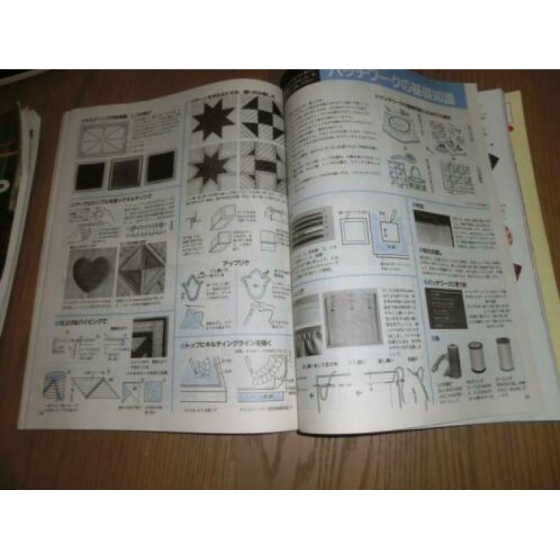 boeken patchwork quilt japans 130 blz 10 euro opruiming hob