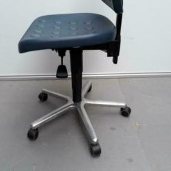 Labkoo bureaustoel blauw werkstoel