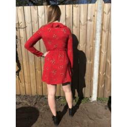 Vero Moda rode jurk in maat S