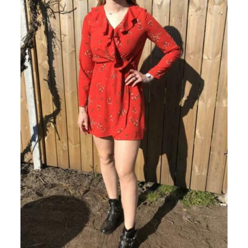 Vero Moda rode jurk in maat S