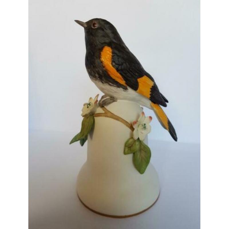 Franklin Mint vogeltjes crystal kristal porselein hummeltjes