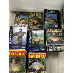 Te koop heel veel karpertijdschriften