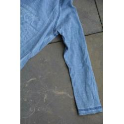 Blauwe hoody / longsleeve met capuchon UNLOCKED maat 104/110