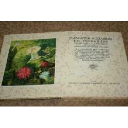 Verkade plaatjesalbum - Zeewateraquarium & Terrarium - 1930!