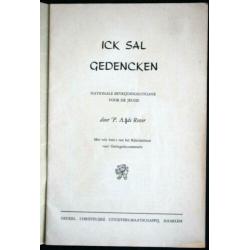Ick sal gedencken NATIONALE BEVRIJDINGSUITGAVE JEUGD 1945