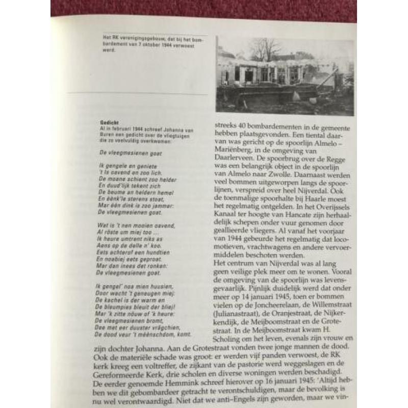 In het hart getroffen bombardement maart 1945 Nijverdal