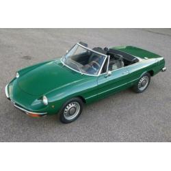 Alfa Romeo 1.3 Spider gerestaureerd (bj 1974)