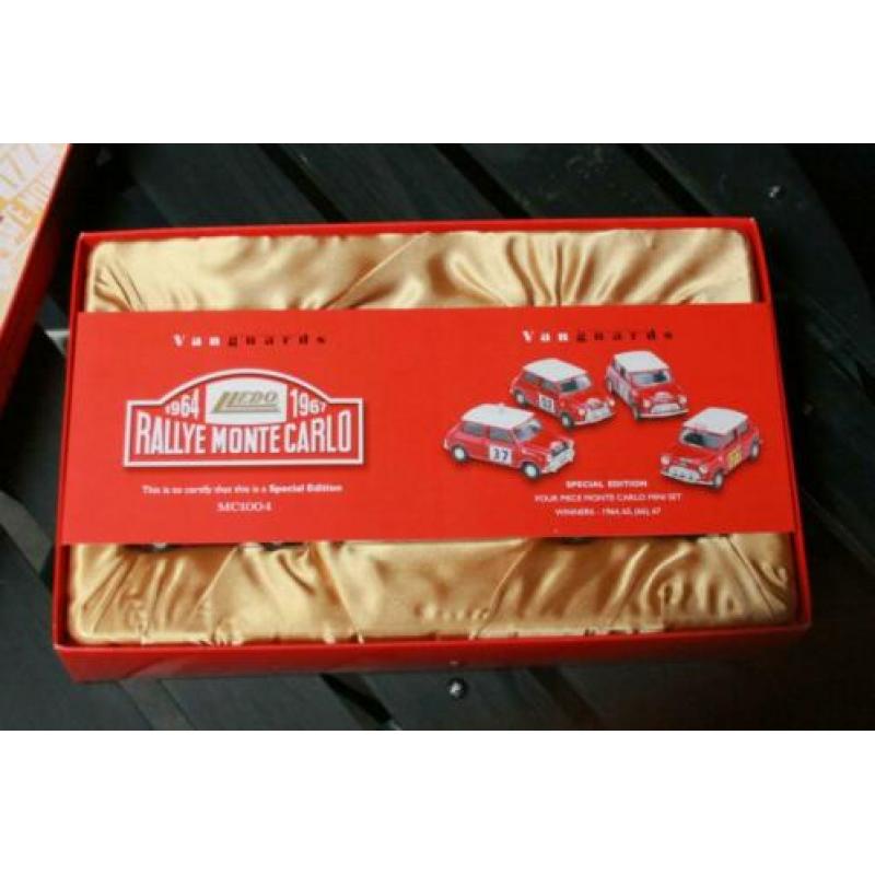 Lledo Vanguards Mini Monte Carlo Rally set 1964-1967