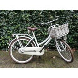 Superleuke meisjesfiets, wit, Cortina, 24 inch