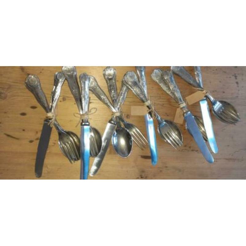 Super mooi Brocante bestek Inox