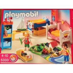 Slaap- en speelkamer kinderen Playmobile