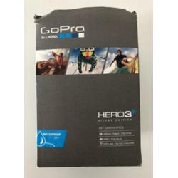 GoPro Hero 3+ silver met extra's, 4 accu's!