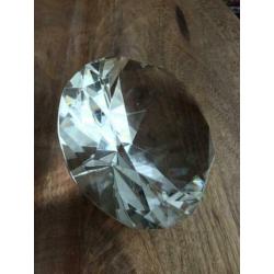 Groot stuk kristal 13 x13