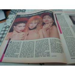 Nieuwe revu 1986-centerfold(laura fygi)patty brard-richter