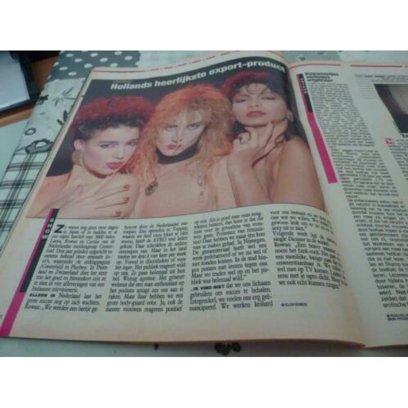 Nieuwe revu 1986-centerfold(laura fygi)patty brard-richter