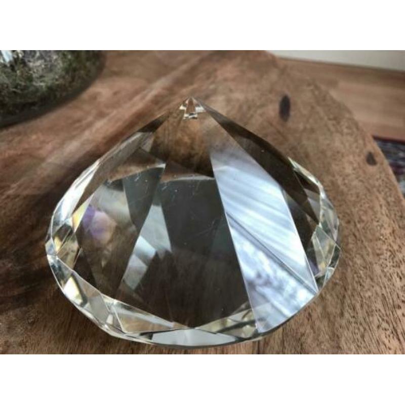 Groot stuk kristal 13 x13