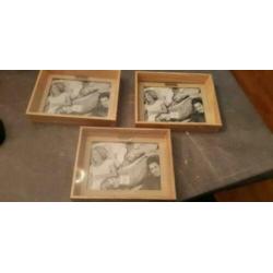 Riviera Maison fotolijsten / 3 stuks / nieuw