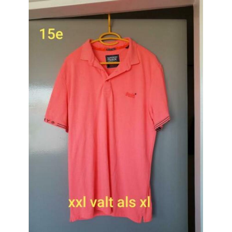 Kast opruiming heren superdry XL en levi's XL