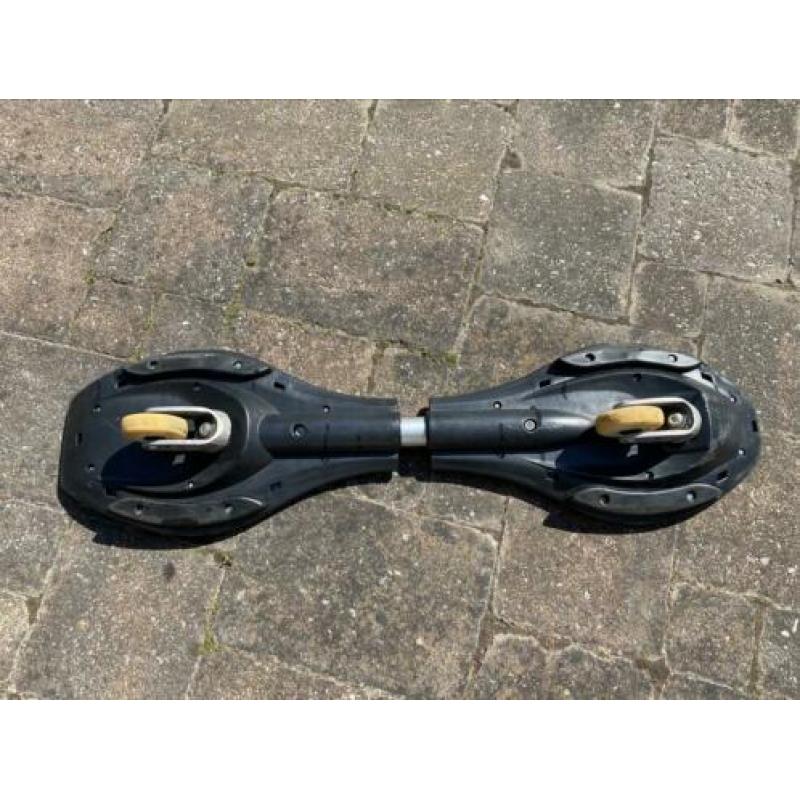 Waveboard met vlammen + opbergtas