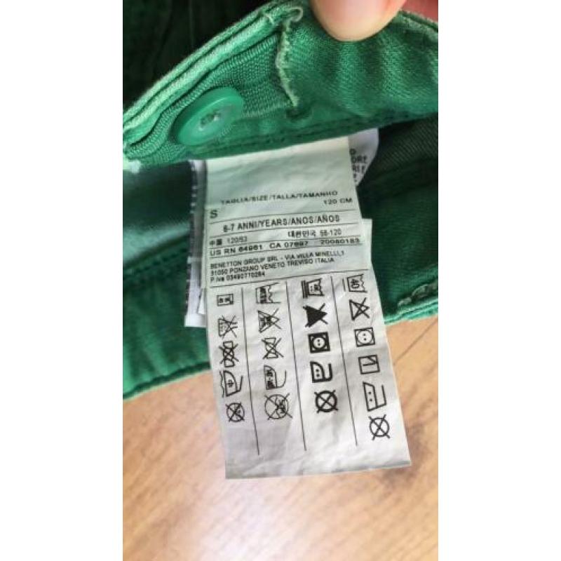 Groene jeans van Benetton