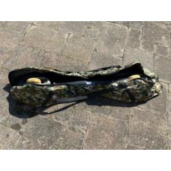 Waveboard met vlammen + opbergtas