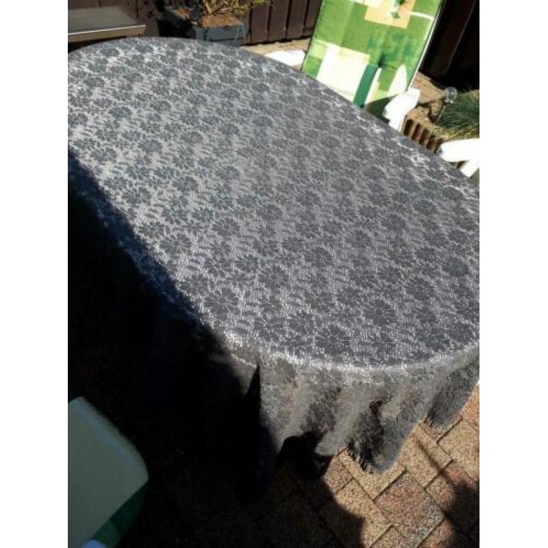 Tuintafel Flair wit 90x140cm ovaal te koop in perfecte staat