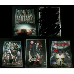 Anime - DVD's - Ninja Scroll - Samurai X - Urotsukidoji