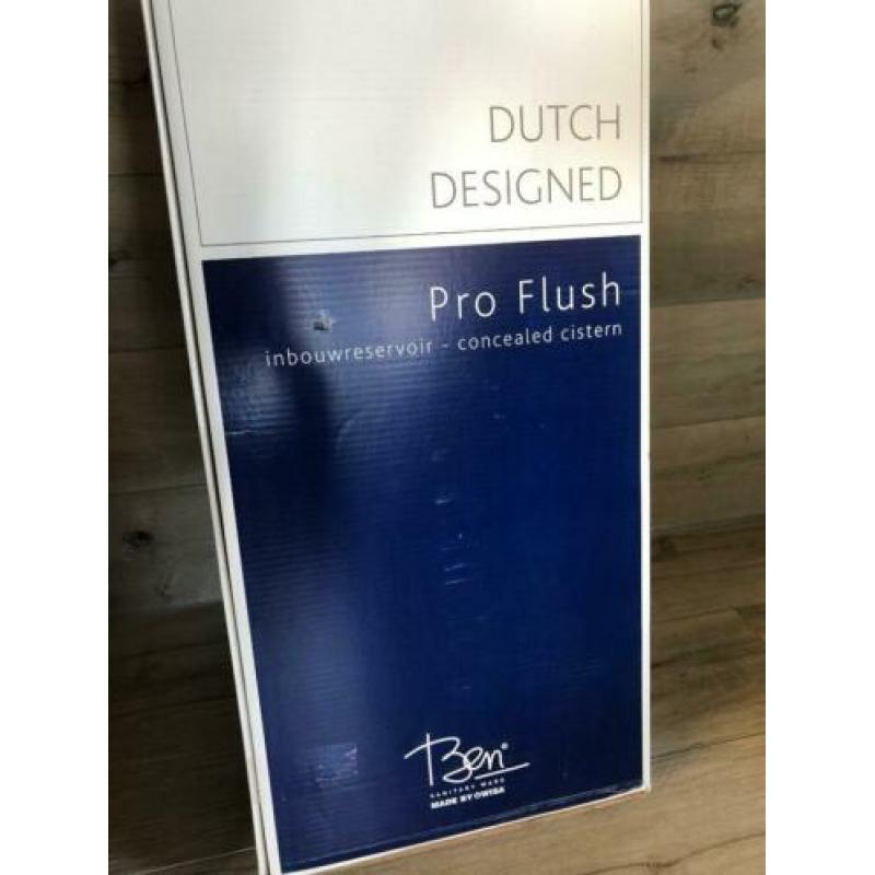 Inbouwreservoir + spoeling nieuw in doos!