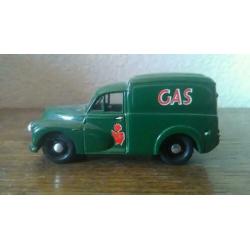 Morris minor Corgi Gas