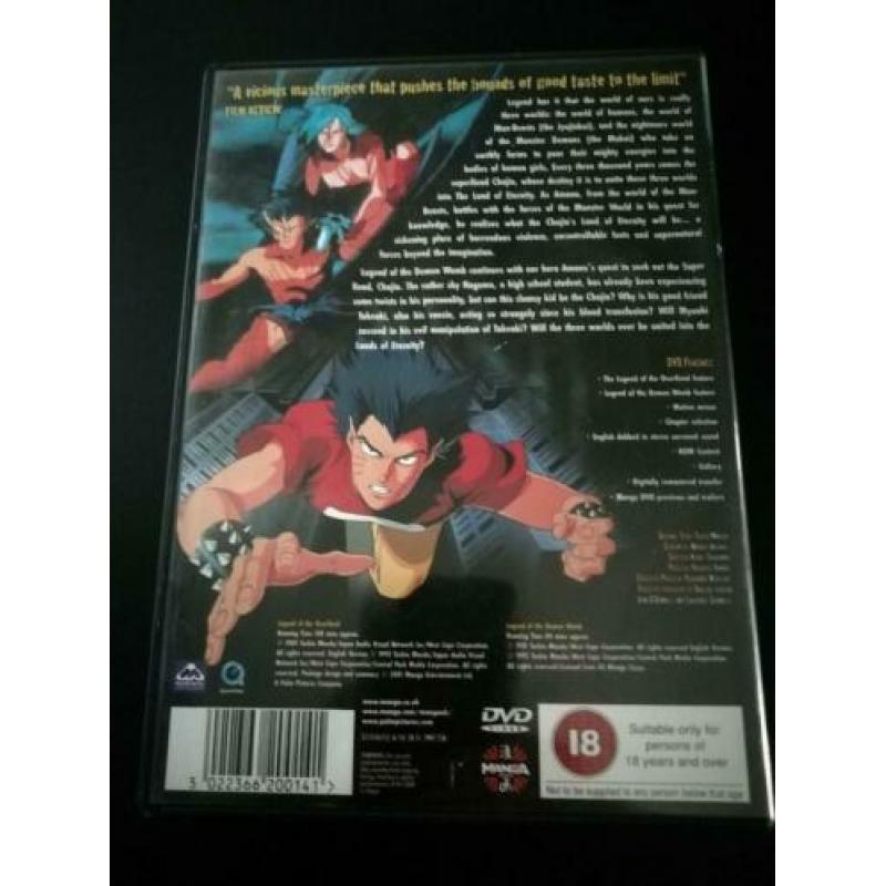 Anime - DVD's - Ninja Scroll - Samurai X - Urotsukidoji