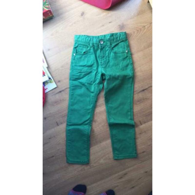 Groene jeans van Benetton