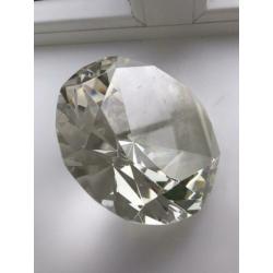 Groot stuk kristal 13 x13