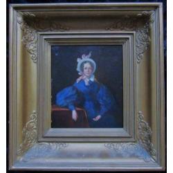 =damesportret===ca 1840===BIEDERMEIER===fijne kwaliteit===