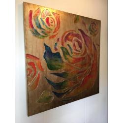 Groot abstract werk Narel