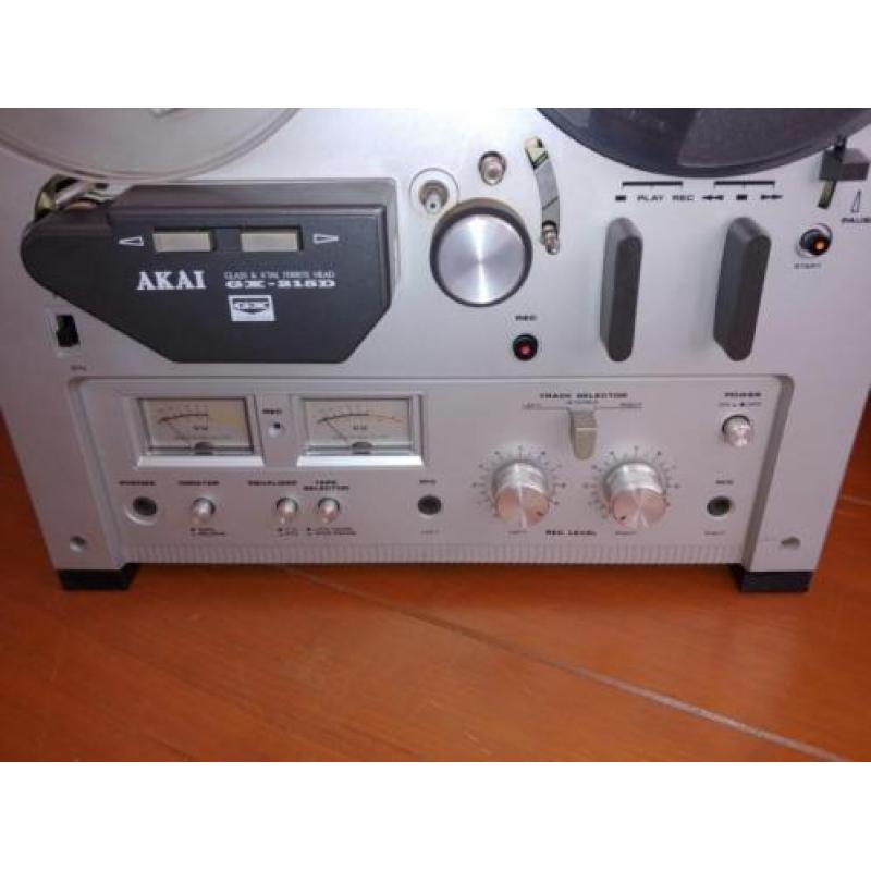 Akai gx 215 d bandrecorder. Autoreverse. 9 banden