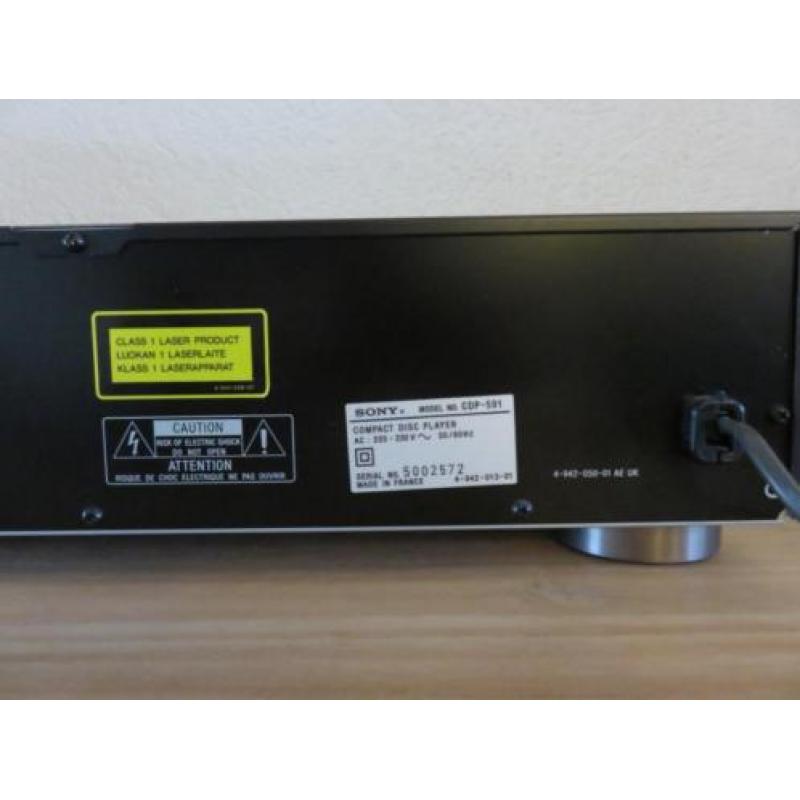 Mooie Sony CD speler CDP-591