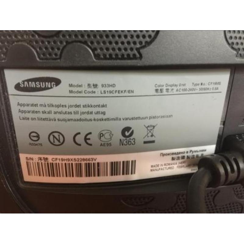 Samsung 933HD Monitor/TV