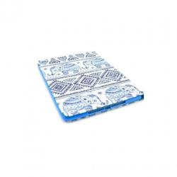 iPad mini 4 - hoes, cover, case - PU leder - Olifant patroon