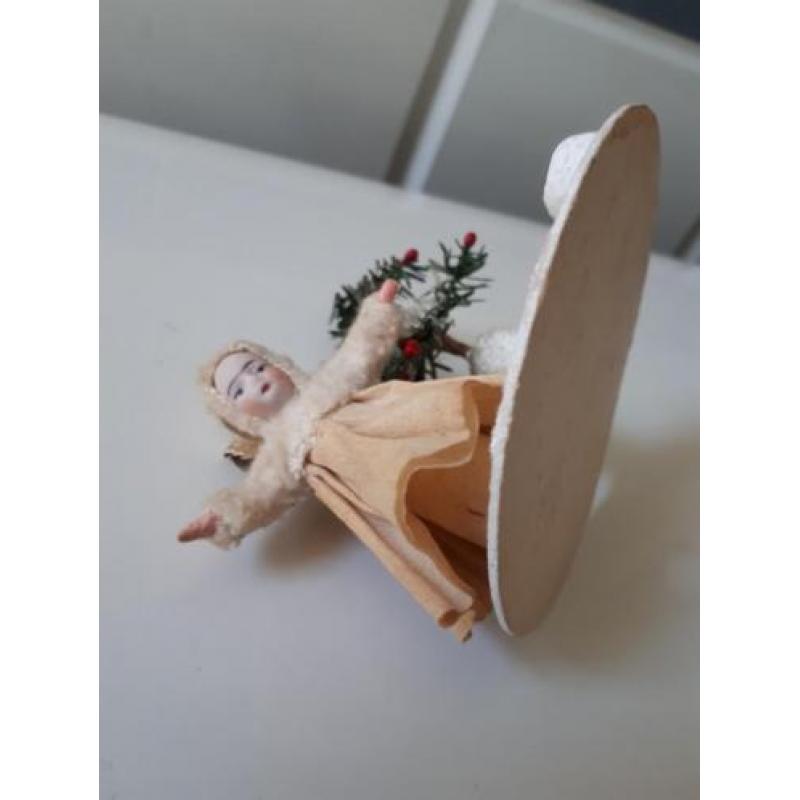 Oude kerst; antiek kerst engeltje bijzonder!!