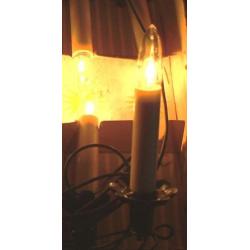 Splendor Vintage Kerstverlichting - 16 kaarslampjes in doos