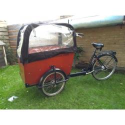 Bakfiets Babboe big te koop!
