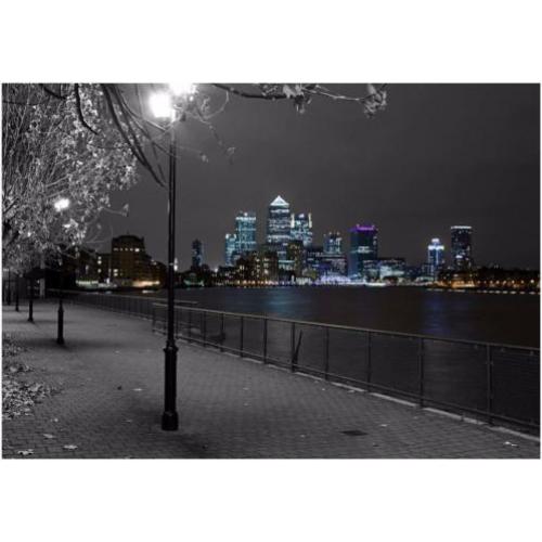 222 London Canary Wharf 420x270 .Fotobehang Behanglijm inclu