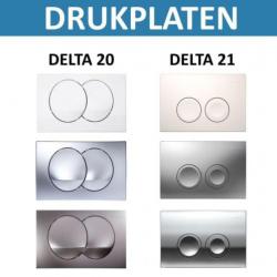 Geberit UP100 Toiletset set33 Idevit Alfa Rimfree Keramie...